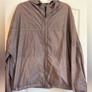 NIKE  UNISEX Tech Pack Light Tan Jacket with Hood. Size Large